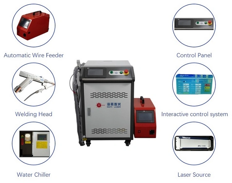 Haiyi Laser Welding Machine 3in1 Aluminum Ss Welding 2kw 3kw for Sale